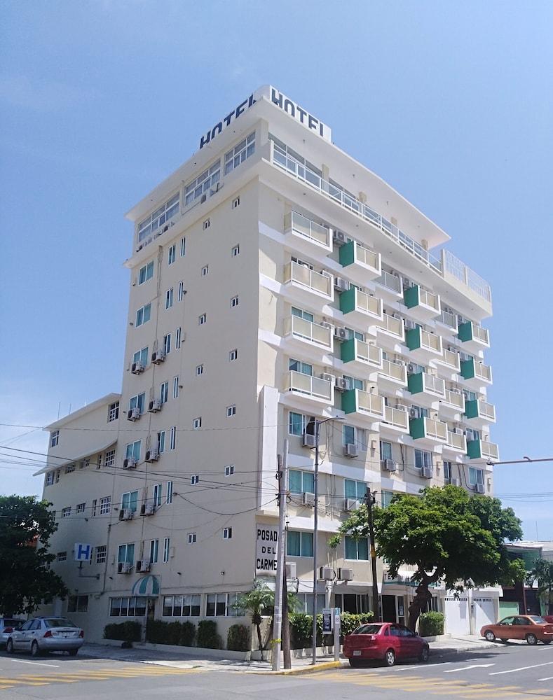 Hotel Posada Del Carmen Veracruz Bagian luar foto