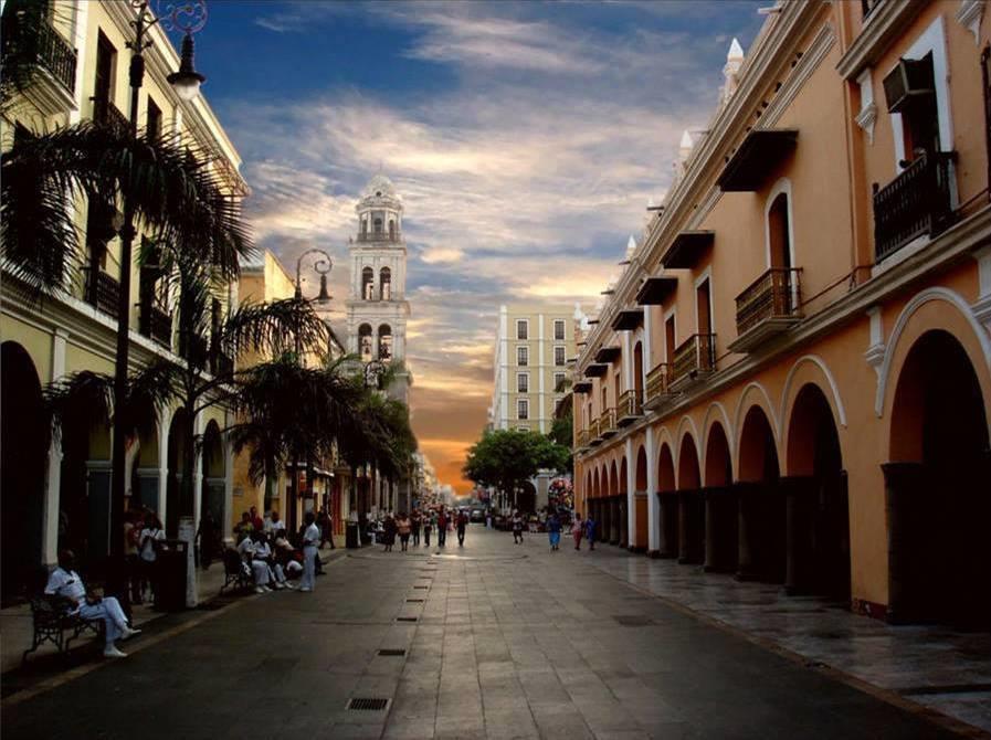 Hotel Posada Del Carmen Veracruz Bagian luar foto